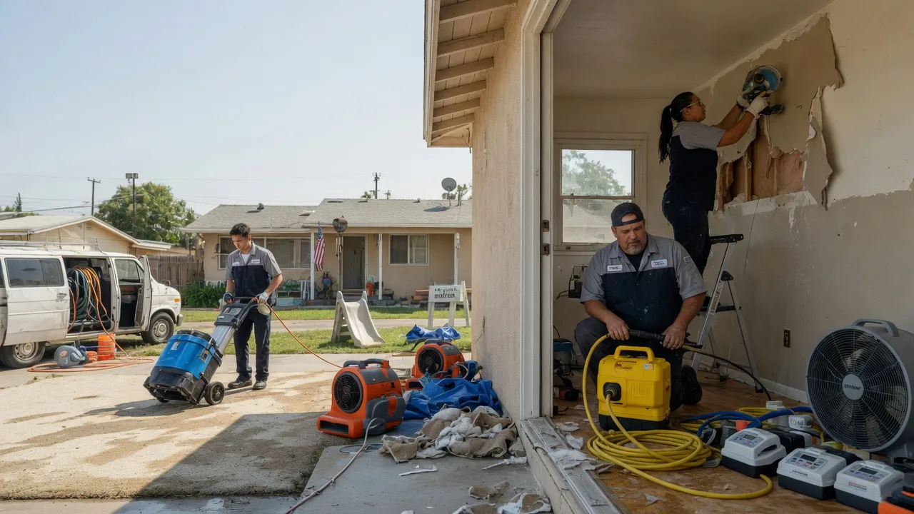 Water Damage Restoration in Nicoma Park, OK near me